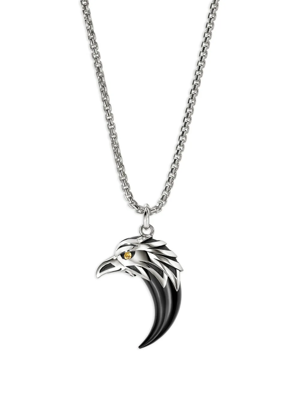 John Hardy Eagle Legends sterling silver necklace - Argento