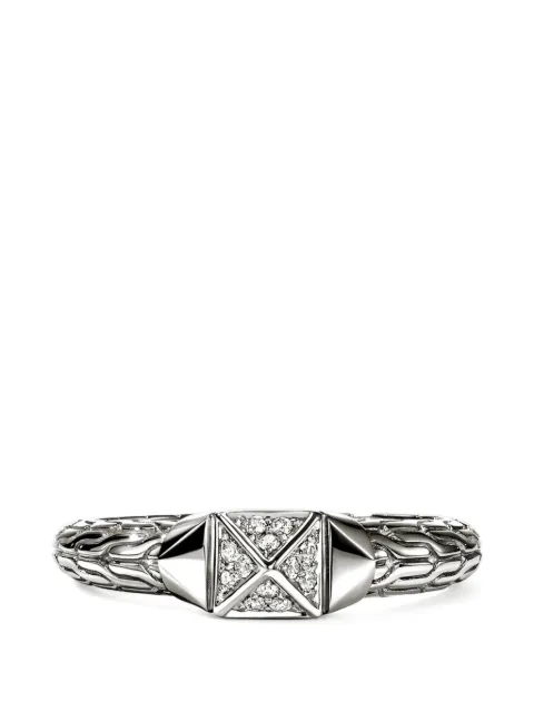 John Hardy anillo Icon con diamante