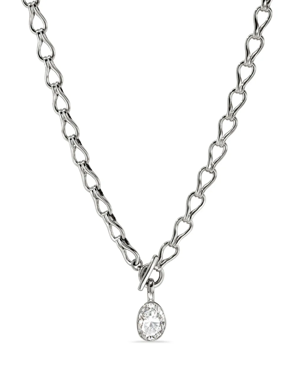 John Hardy Lovestruck™ diamond necklace - Argento