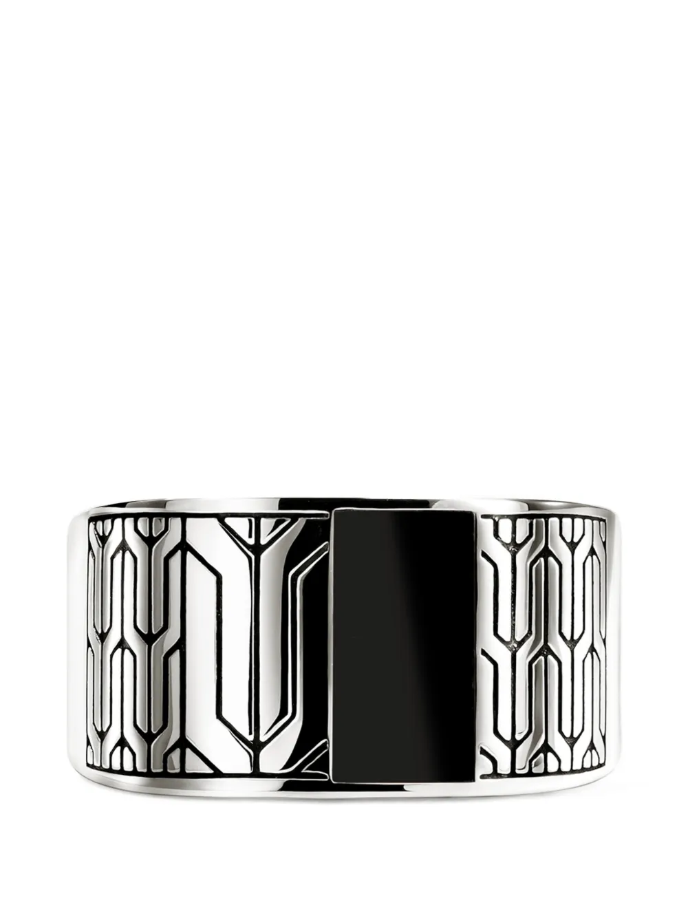 John Hardy Icon 50 sterling silver ring - Argento