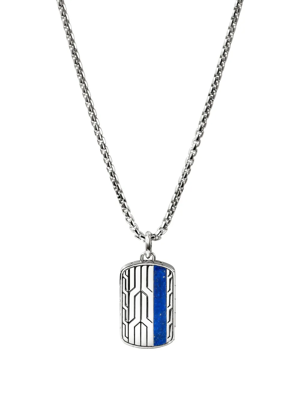 John Hardy Icon 50 lapis lazuli necklace - Argento
