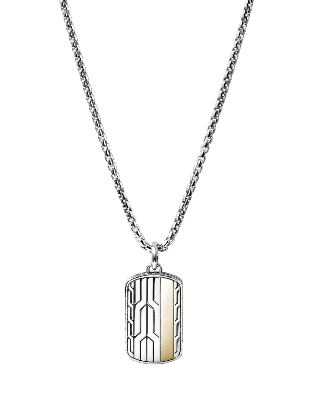 John Hardy Icon 50 sterling silver necklace - Argento