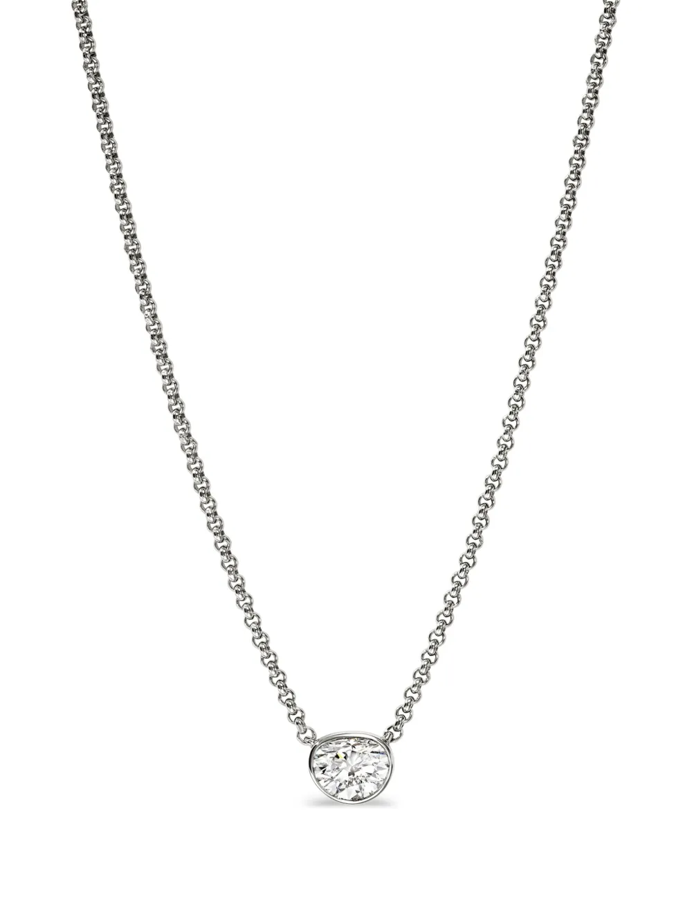 John Hardy Lovestruck™ sterling silver diamond necklace - Argento