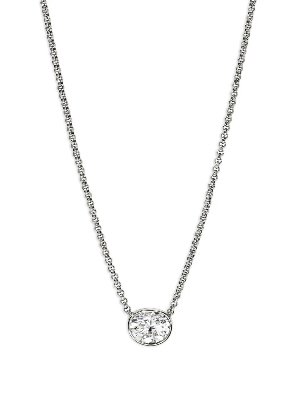 John Hardy Lovestruck™ diamond necklace - Argento