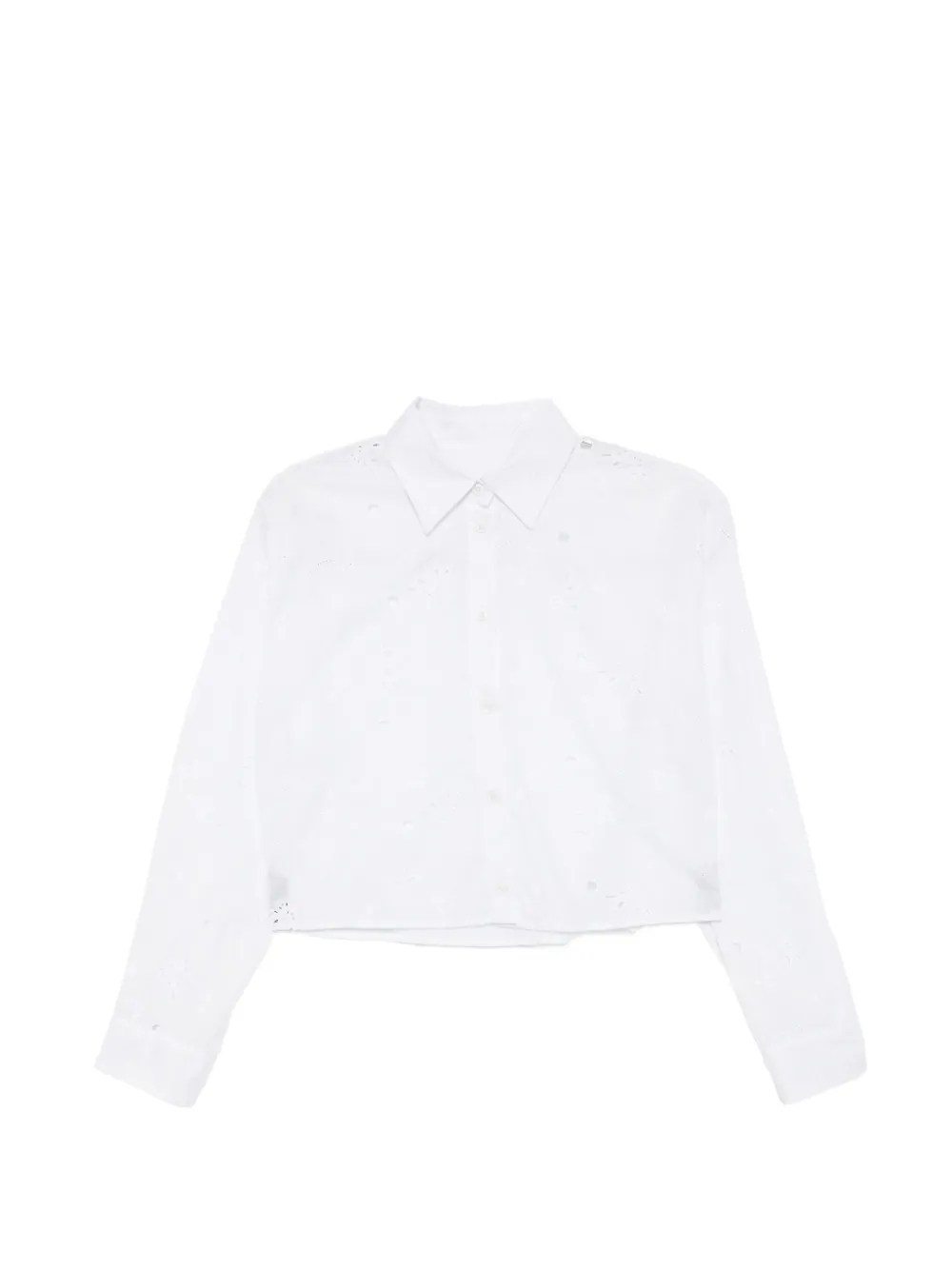 Kiki de Montparnasse Simone shirt - Bianco