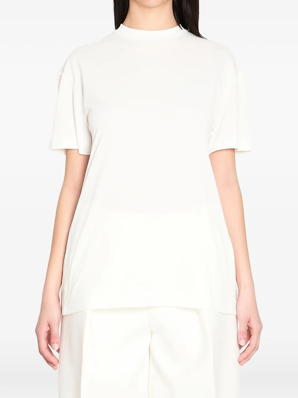 Jacquemus paper effect ventadou t-shirt - Bianco