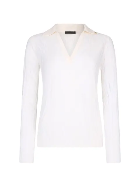 LIU JO — wool V-neck sweater