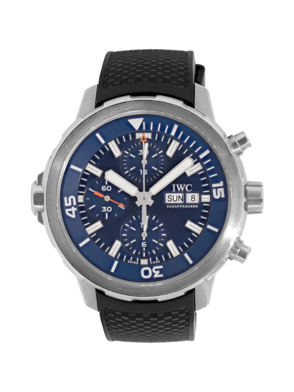 IWC Schaffhausen Aquatimer 44mm watch - Blu