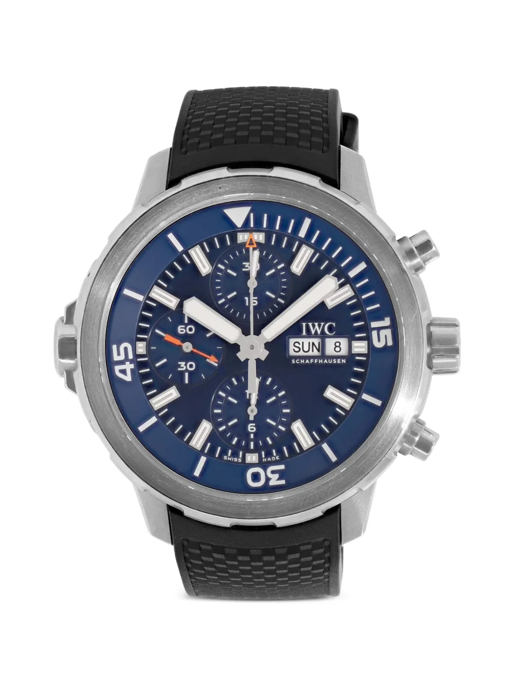 IWC Schaffhausen Aquatimer 44mm watch - Blu