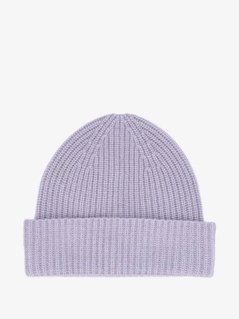 Loro Piana ribbed beanie hat