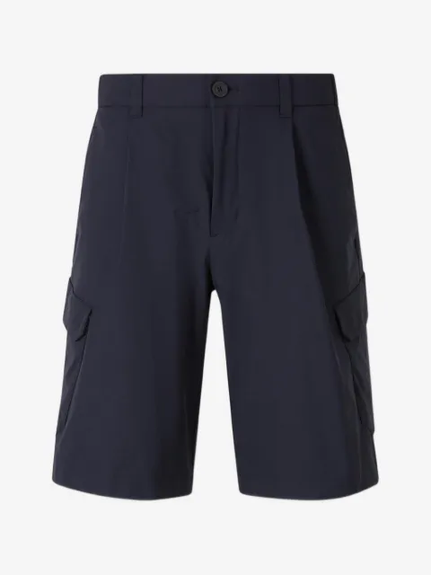 Herno pleat-detail cargo shorts