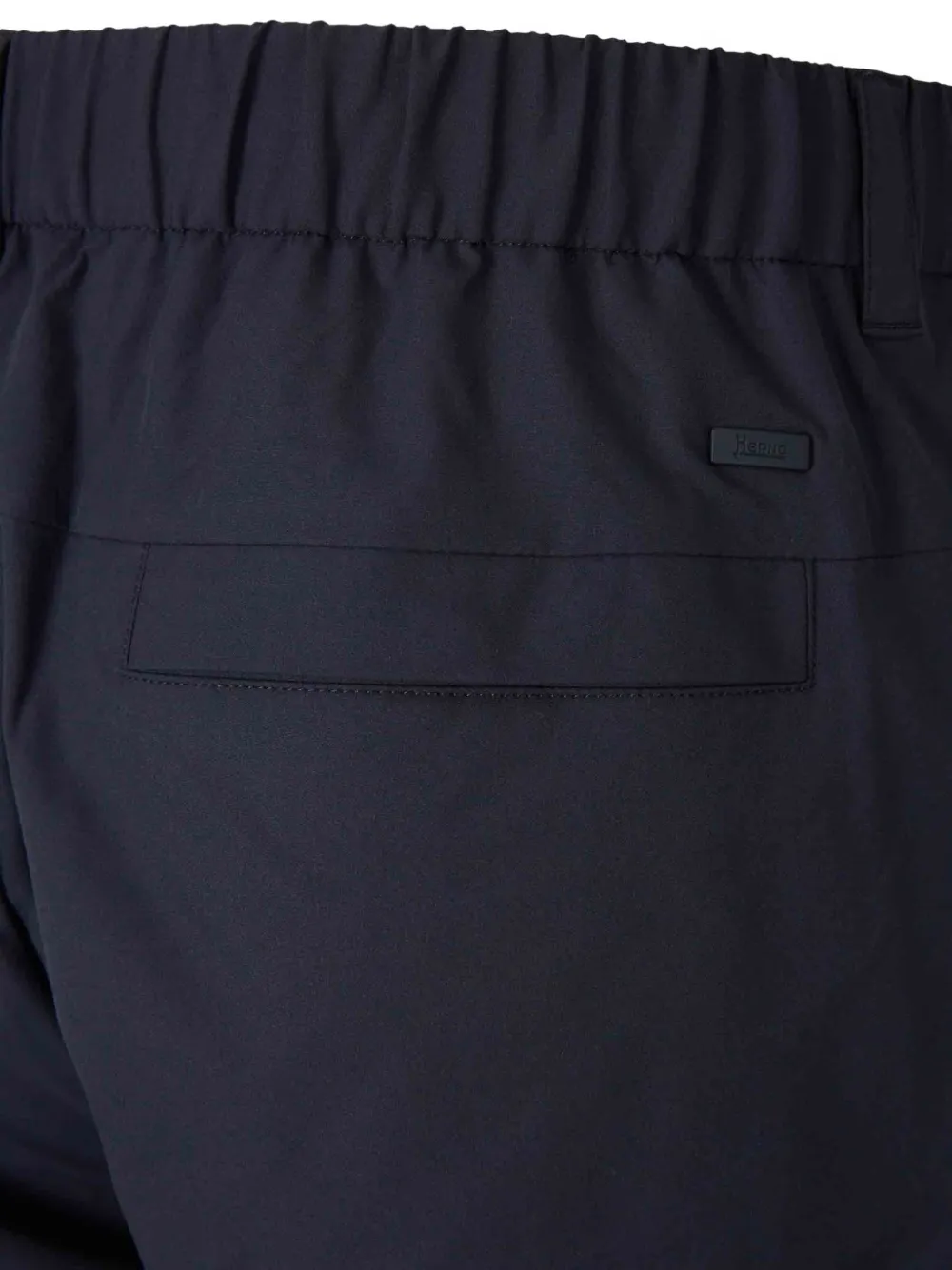 Herno Cargo shorts met geplooid detail Blauw