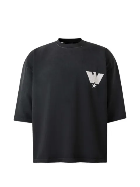 Willy Chavarria t-shirt à logo imprimé