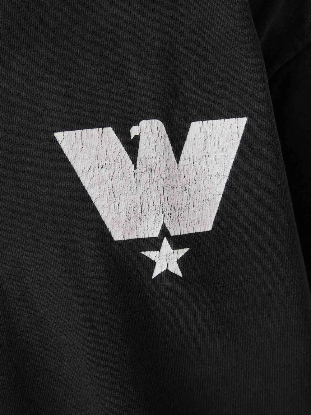 Willy Chavarria T-shirt met logoprint Zwart