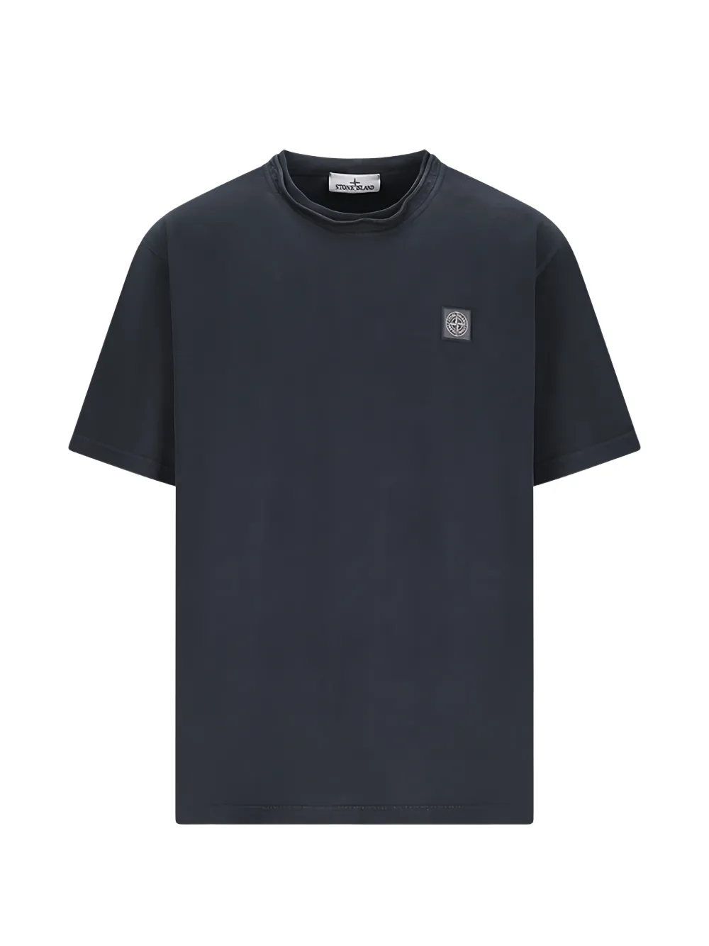 Stone Island patch T-shirt - Blu