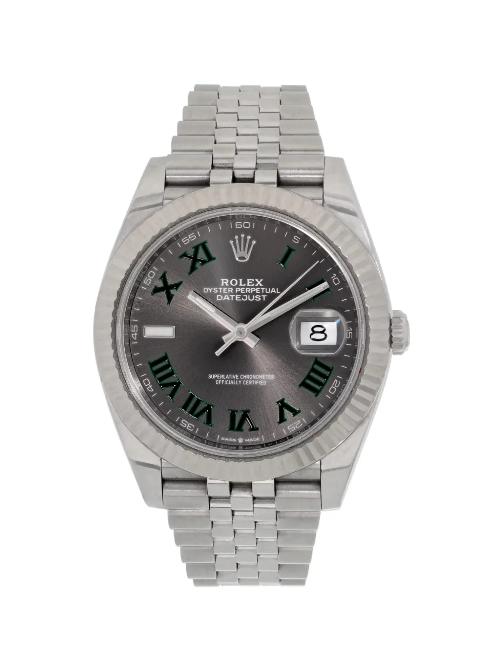 Rolex Datejust Wimbledon 41mm watch - Grau