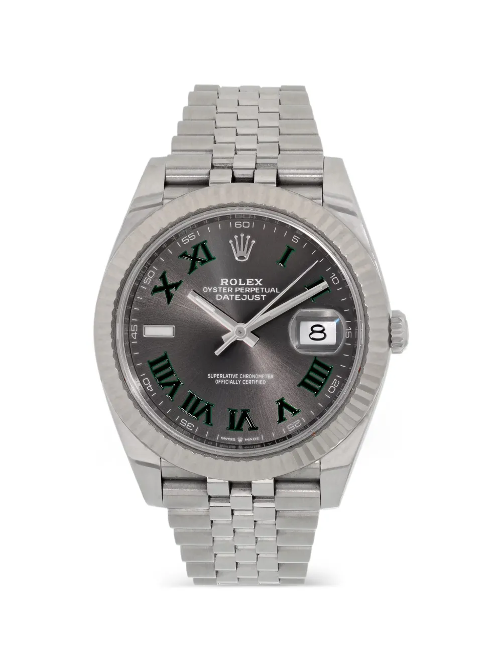 Rolex Datejust Wimbledon 41mm watch - Grigio