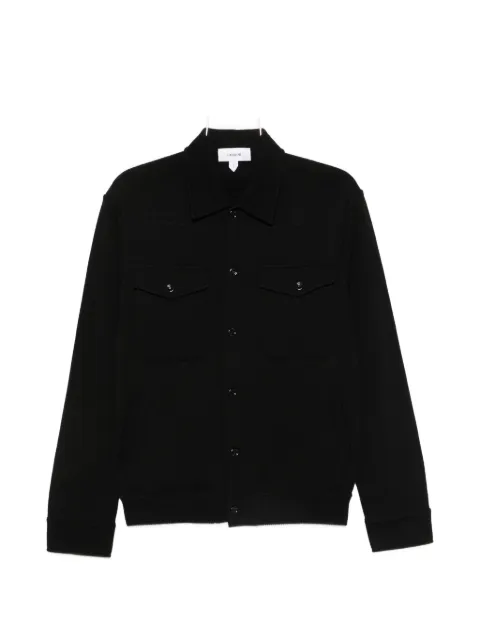Lardini button-up flap-pocket cardigan