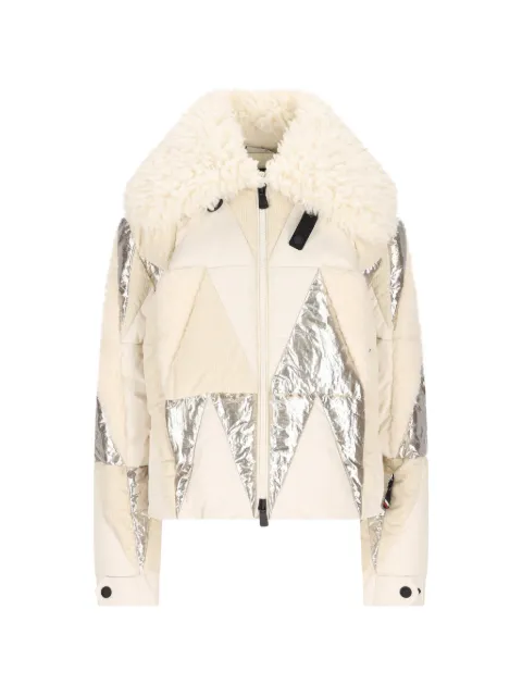 Moncler Grenoble Pamiers patchwork insulated ski jacket