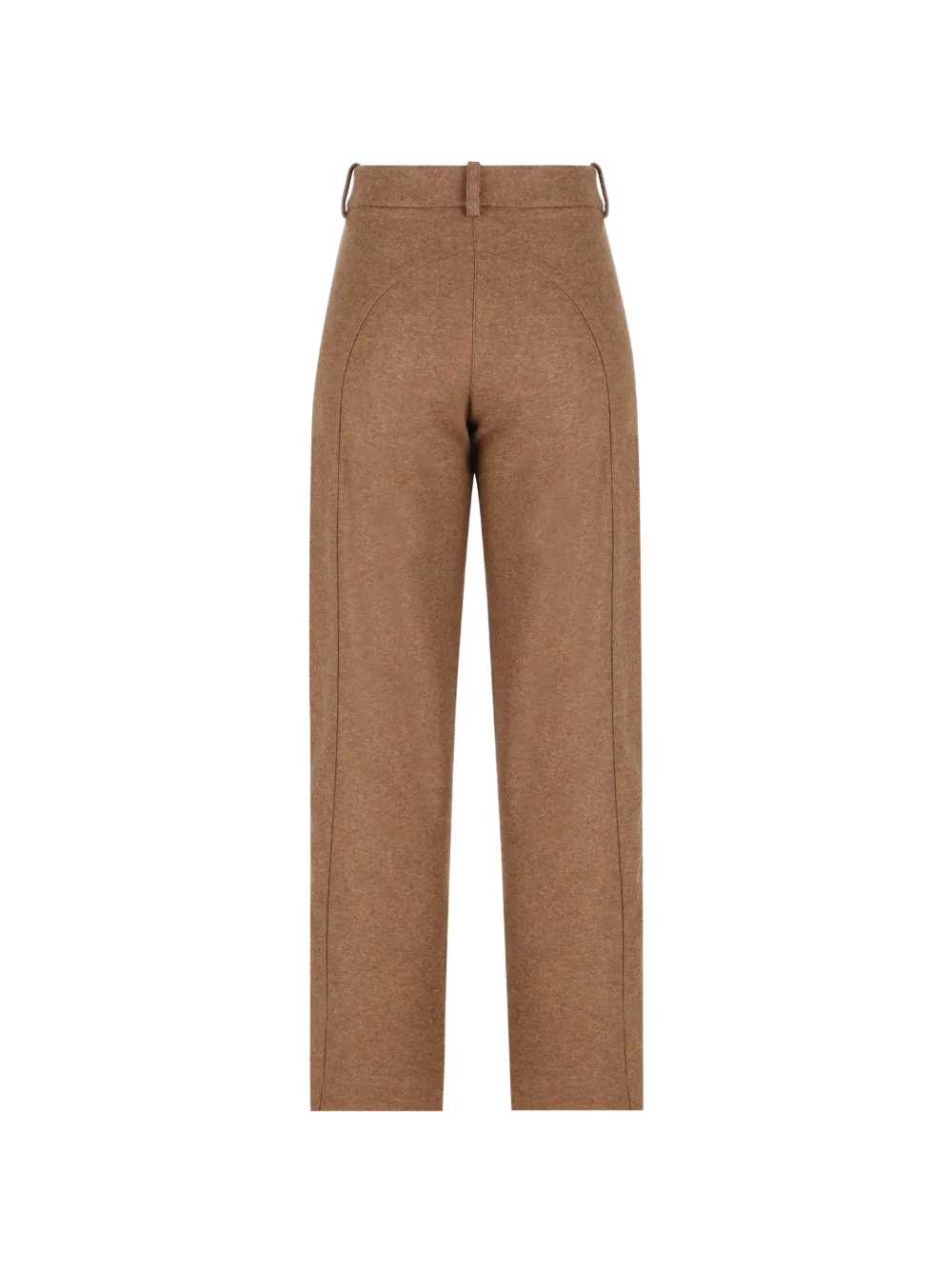  Loro Piana Belt-loop Straight Trousers - Brown 