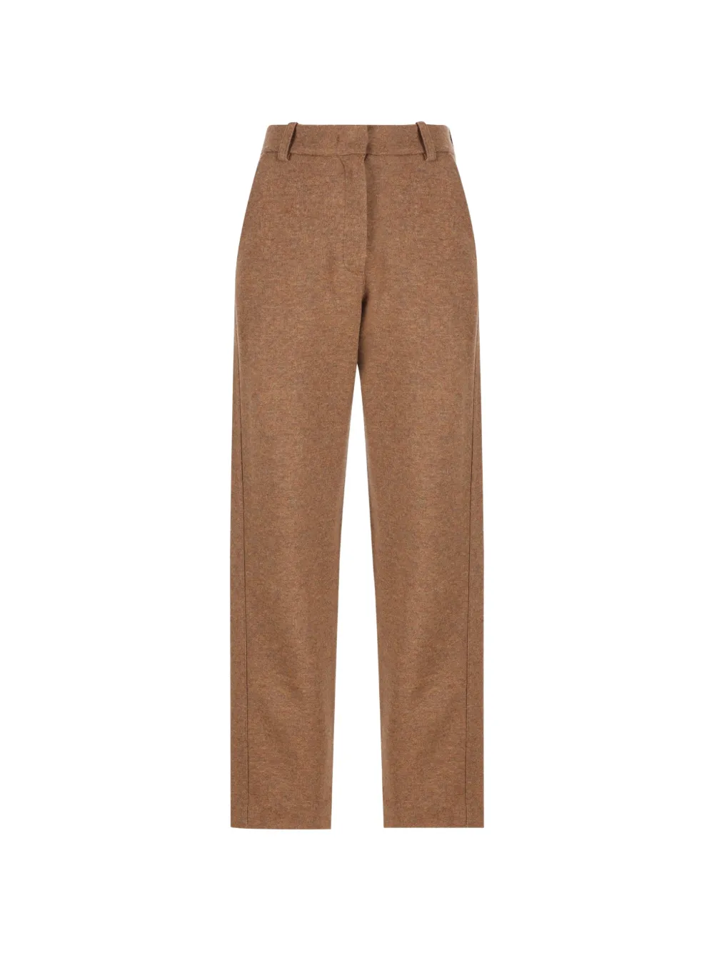 Loro Piana belt-loop straight trousers - Marrone