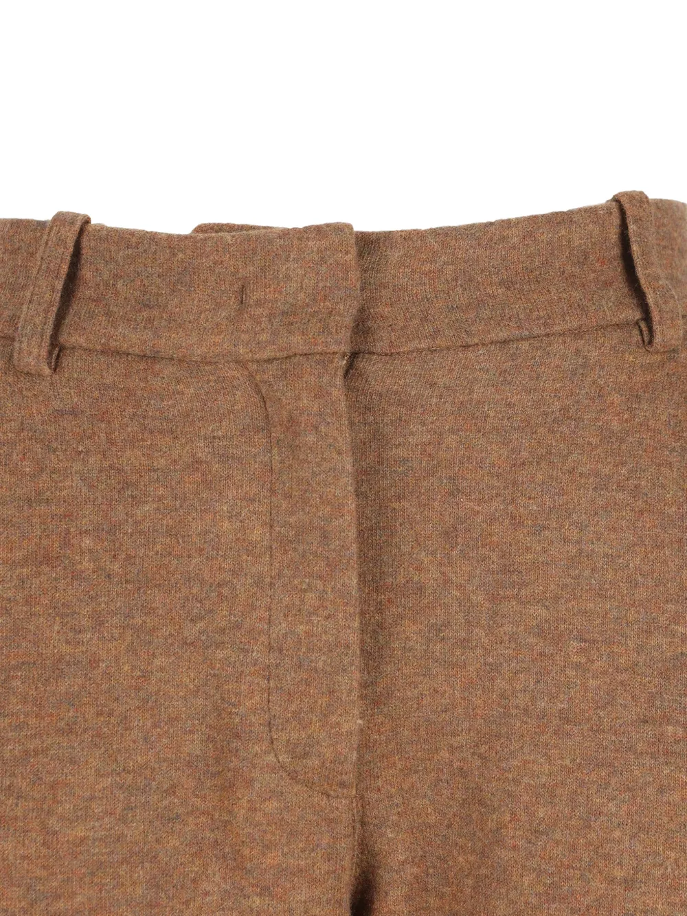  Loro Piana Belt-loop Straight Trousers - Brown 