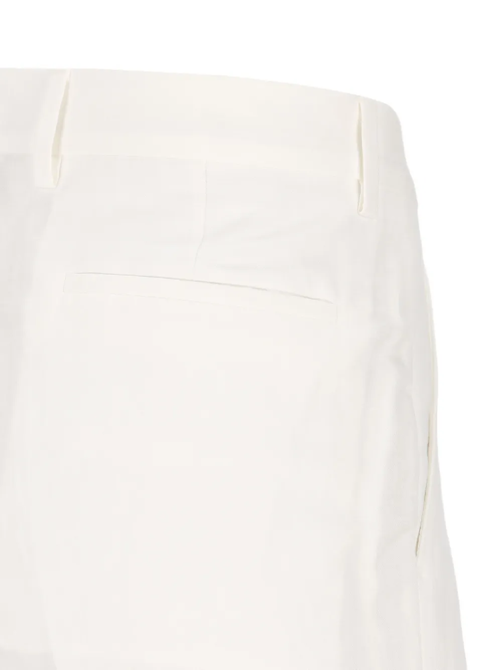 Brunello Cucinelli Geplooide pantalon Wit