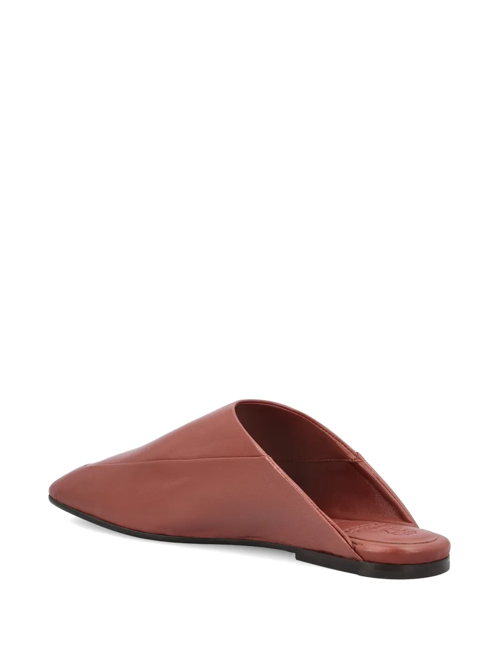 Brunello Cucinelli leather mules Bruin
