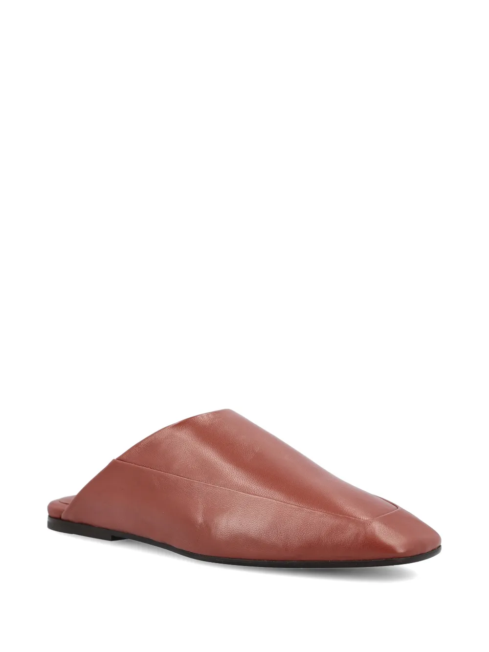 Brunello Cucinelli leather mules Bruin