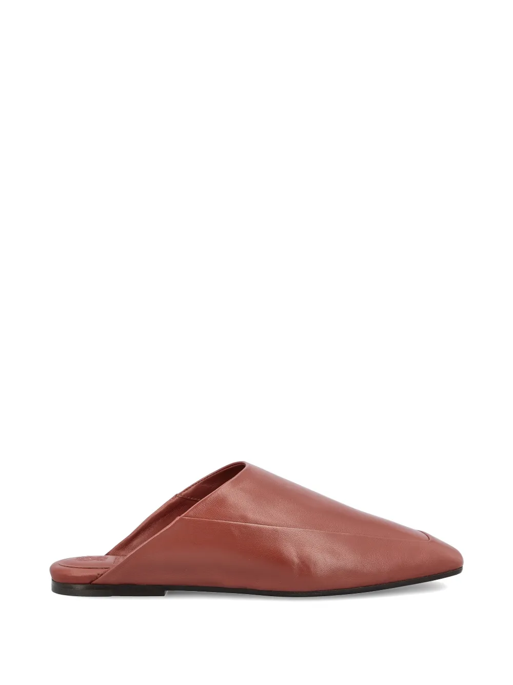 Brunello Cucinelli leather mules Bruin