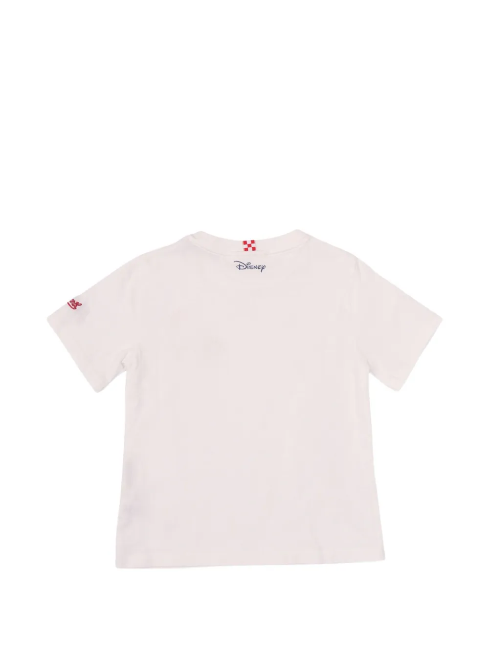 MC2 Saint Barth Kids T-shirt met borduurwerk Wit