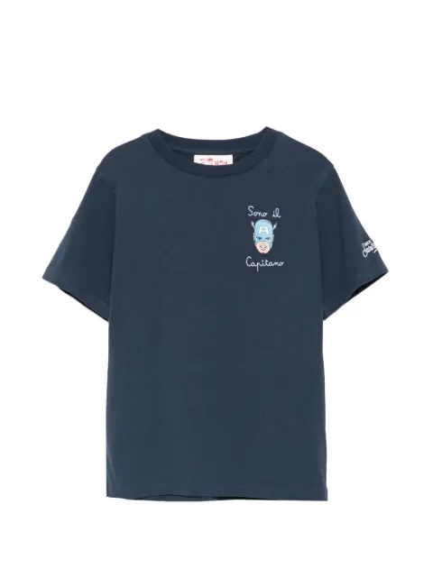 MC2 Saint Barth Kids X Marvel Comics crew-neck embroidered T-shirt