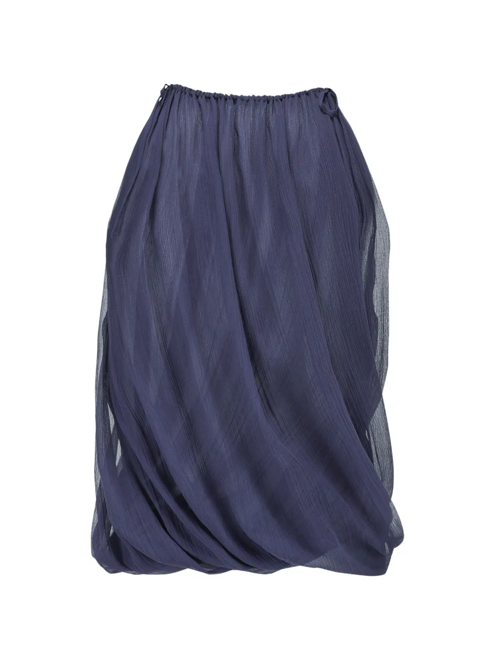  Oude Waag Draped Sleeveless Top - Blue 