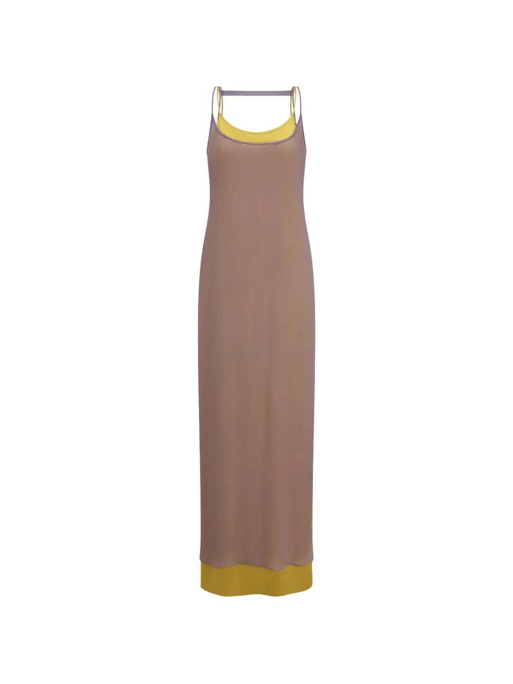 OUDE WAAG tie-detail maxi dress - Viola