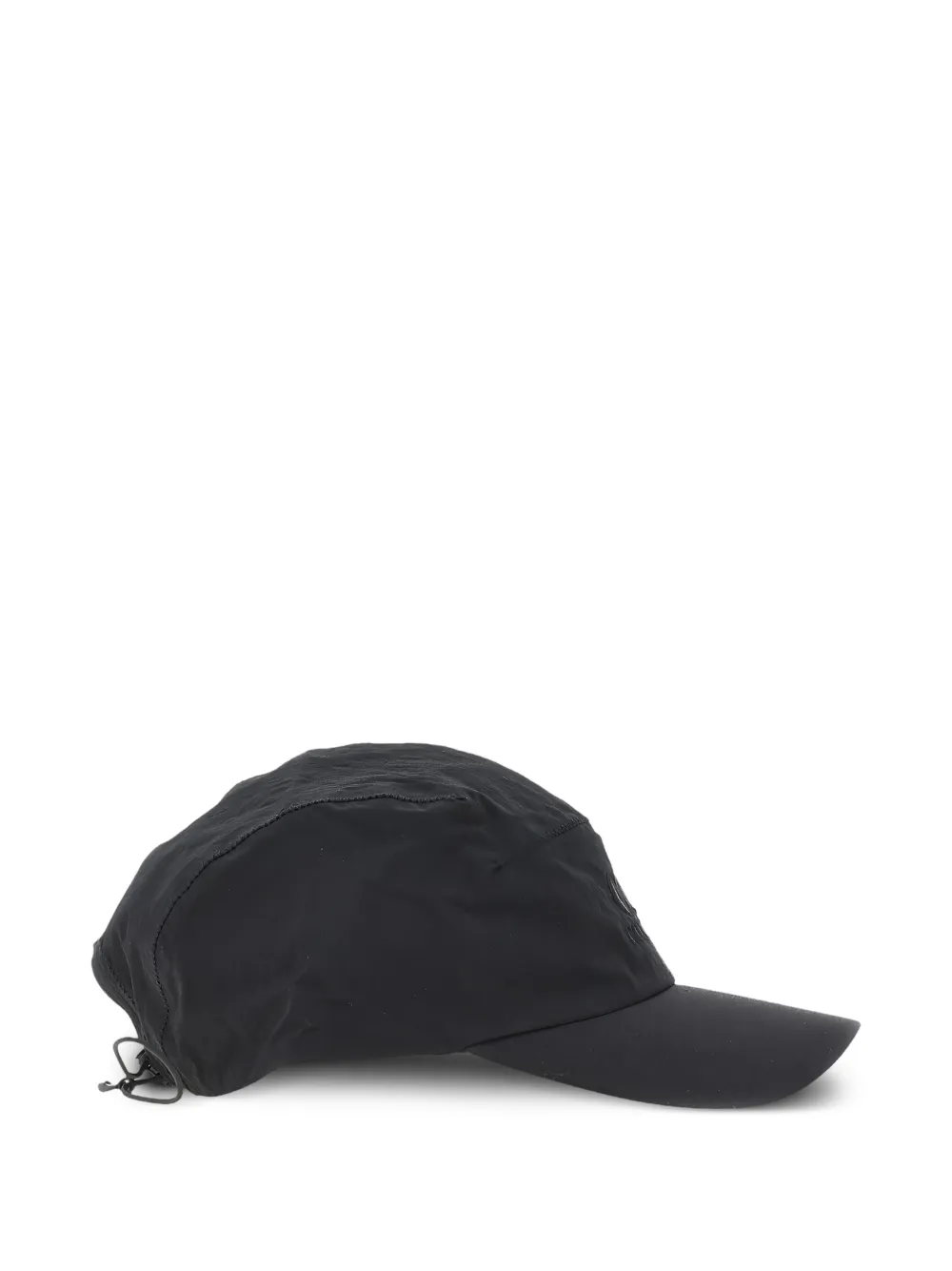C.P. Company Honkbalpet met geborduurd logo Zwart