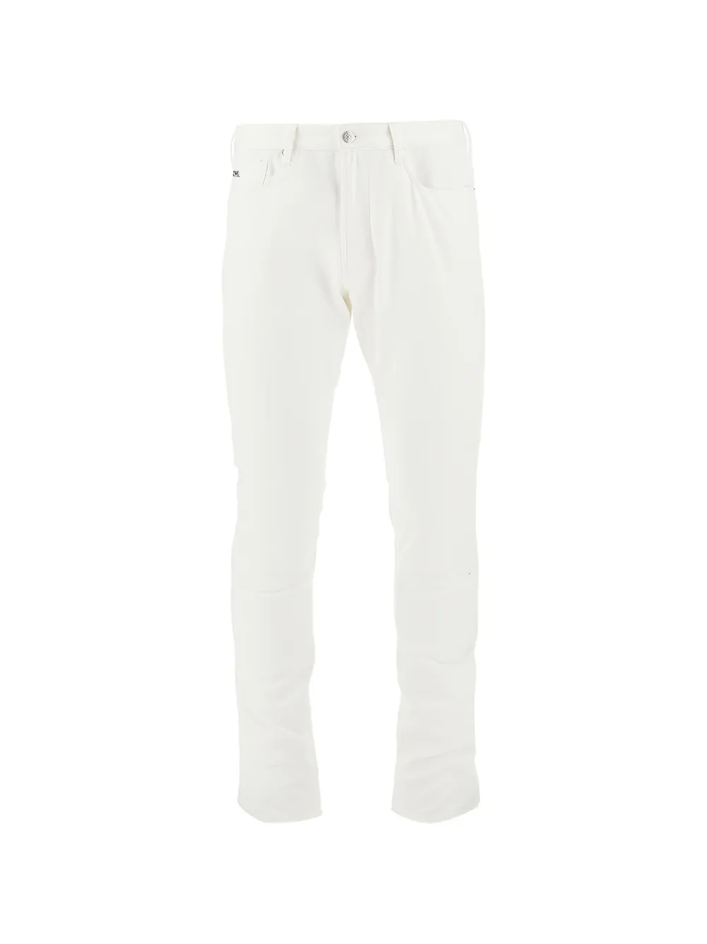 Emporio Armani logo pocket trousers - Bianco