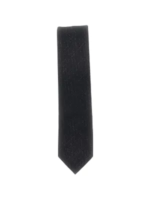 Sunflower Leather Tie | Black | FARFETCH KW