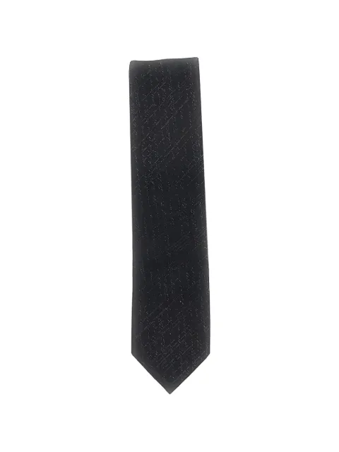 Emporio Armani lurex silk tie