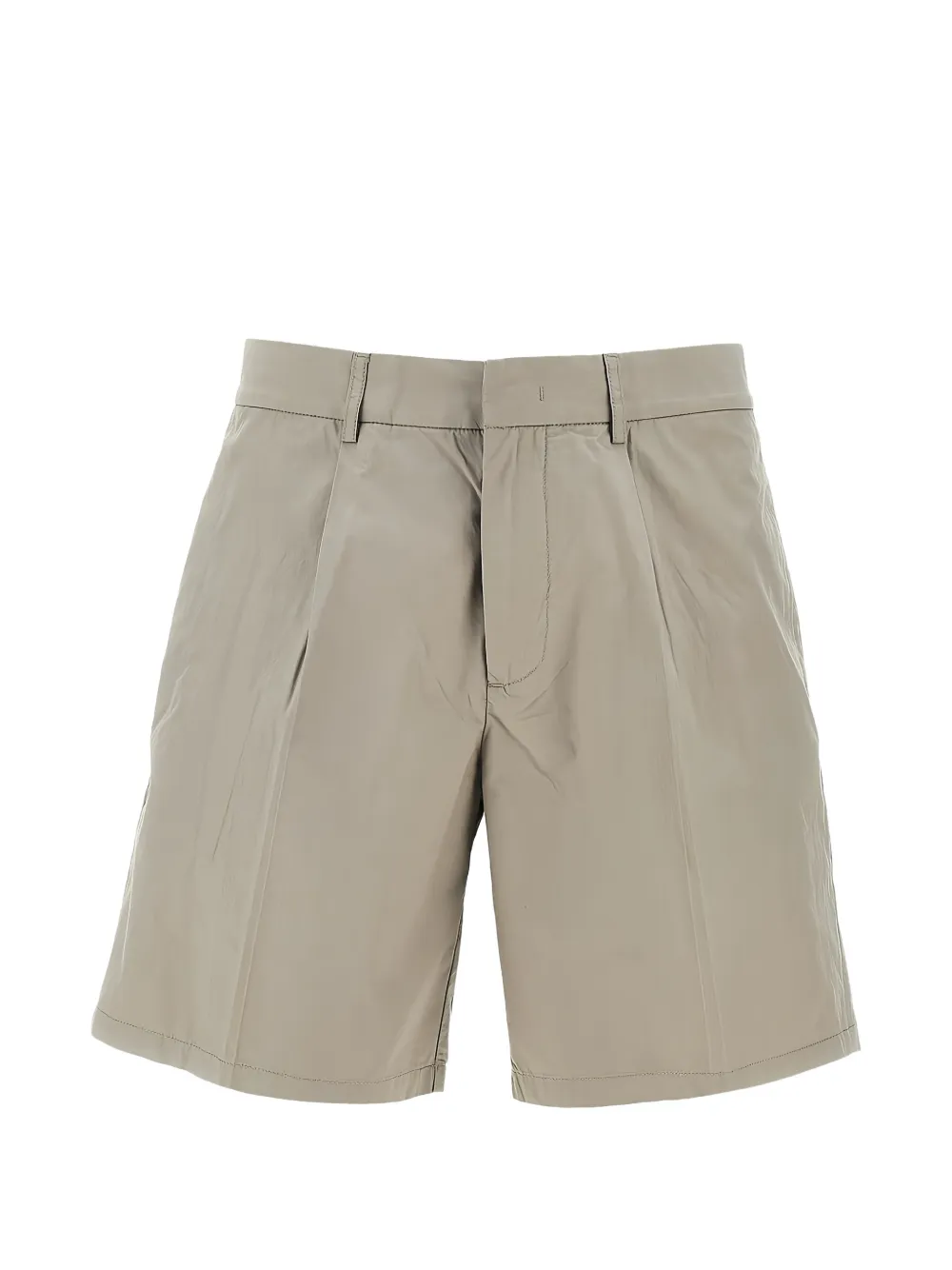 Emporio Armani pleated shorts - Toni neutri