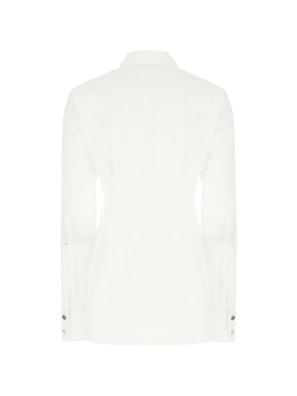 Sportmax Piacere blouse met gedrapeerde taille Wit