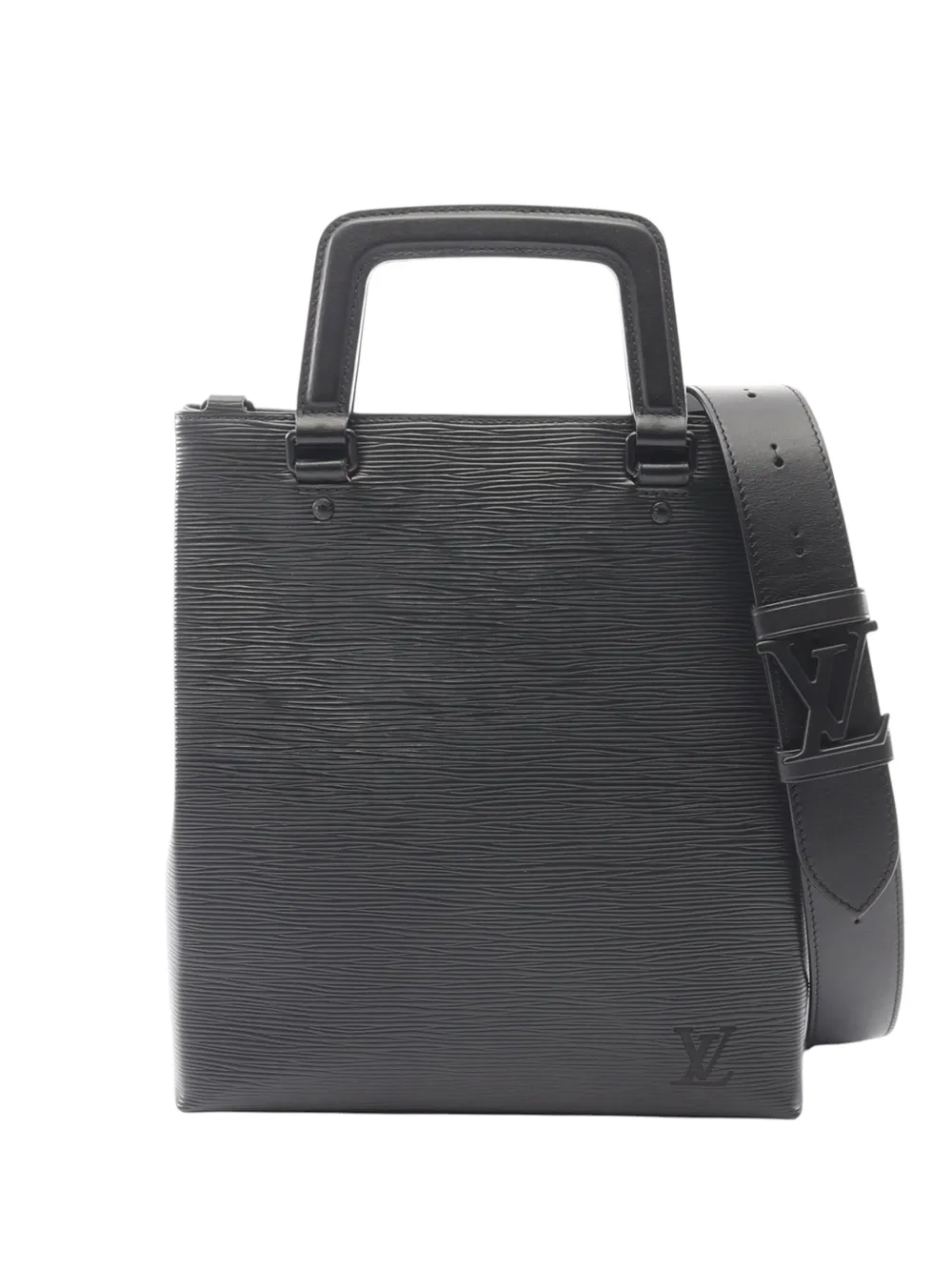 Louis Vuitton Pre-Owned 2010-2025 Epi Sac Plat Fold satchel - Nero