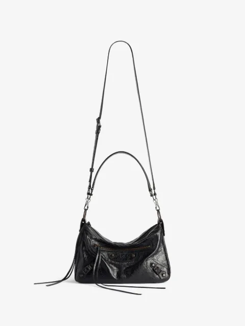 Balenciaga small Le City zip leather shoulder bag