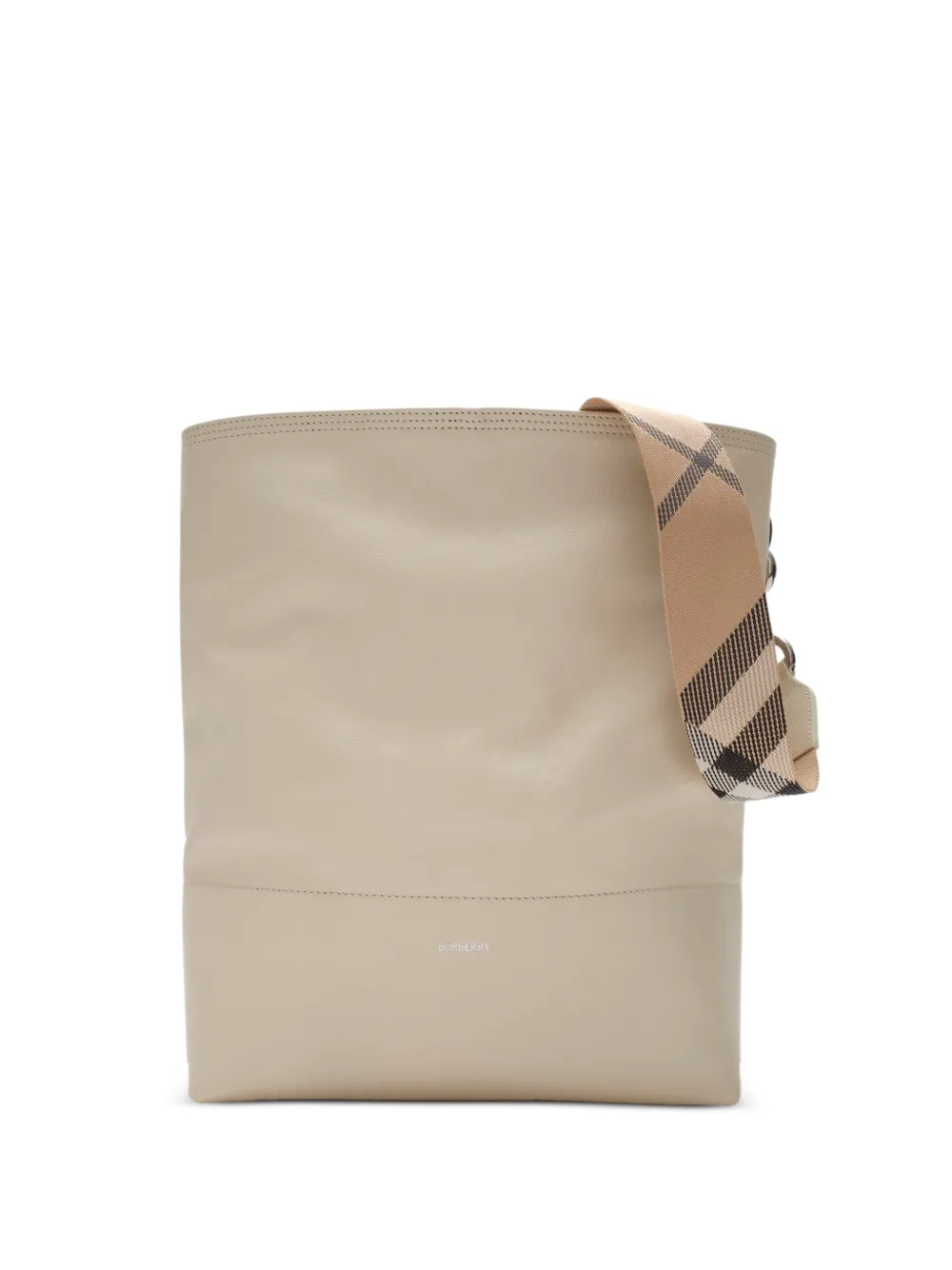 Burberry medium B-clip bucket bag​ - Toni neutri