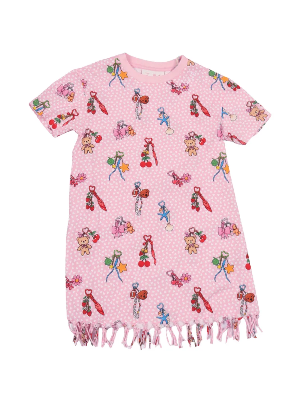 Mc2 Saint Barth Kids' Abbey Dress In Pink