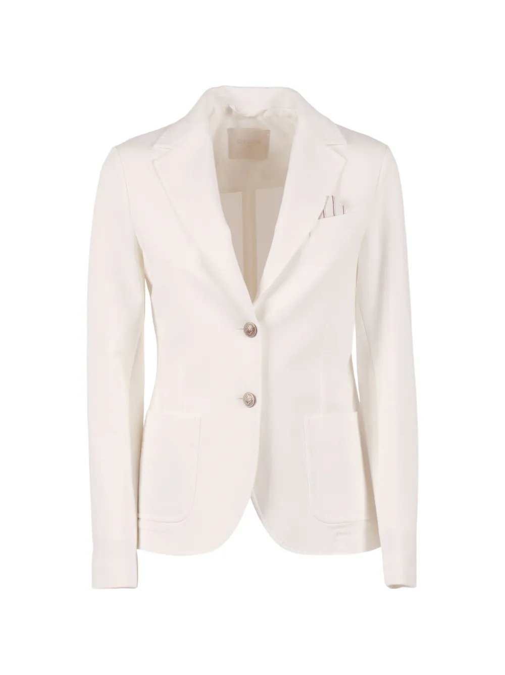 Circolo 1901 single-breasted blazer - Weiß