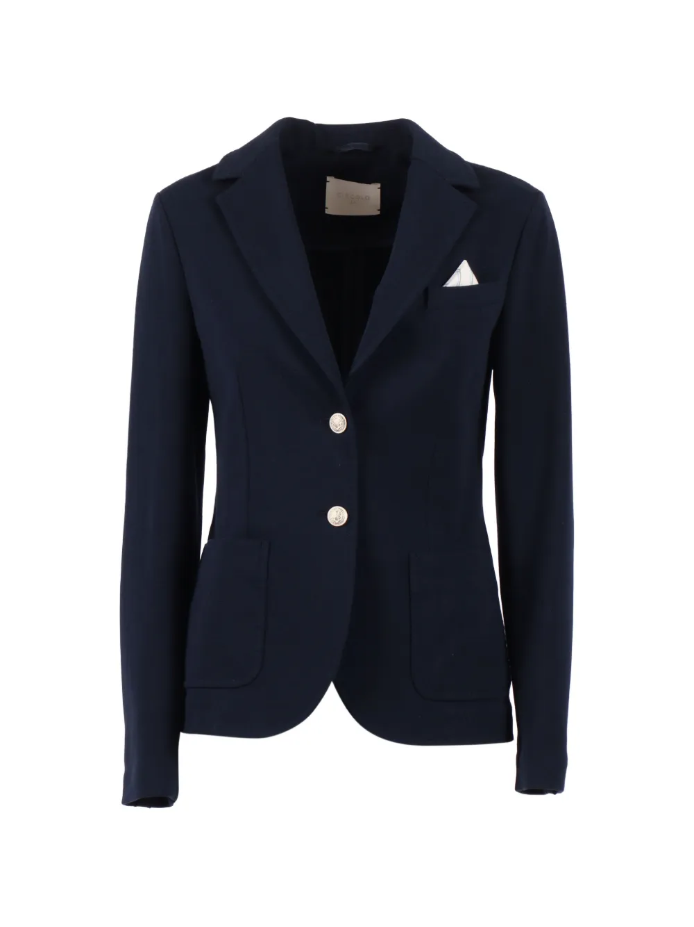 Circolo 1901 button slim fit jacket - Blue