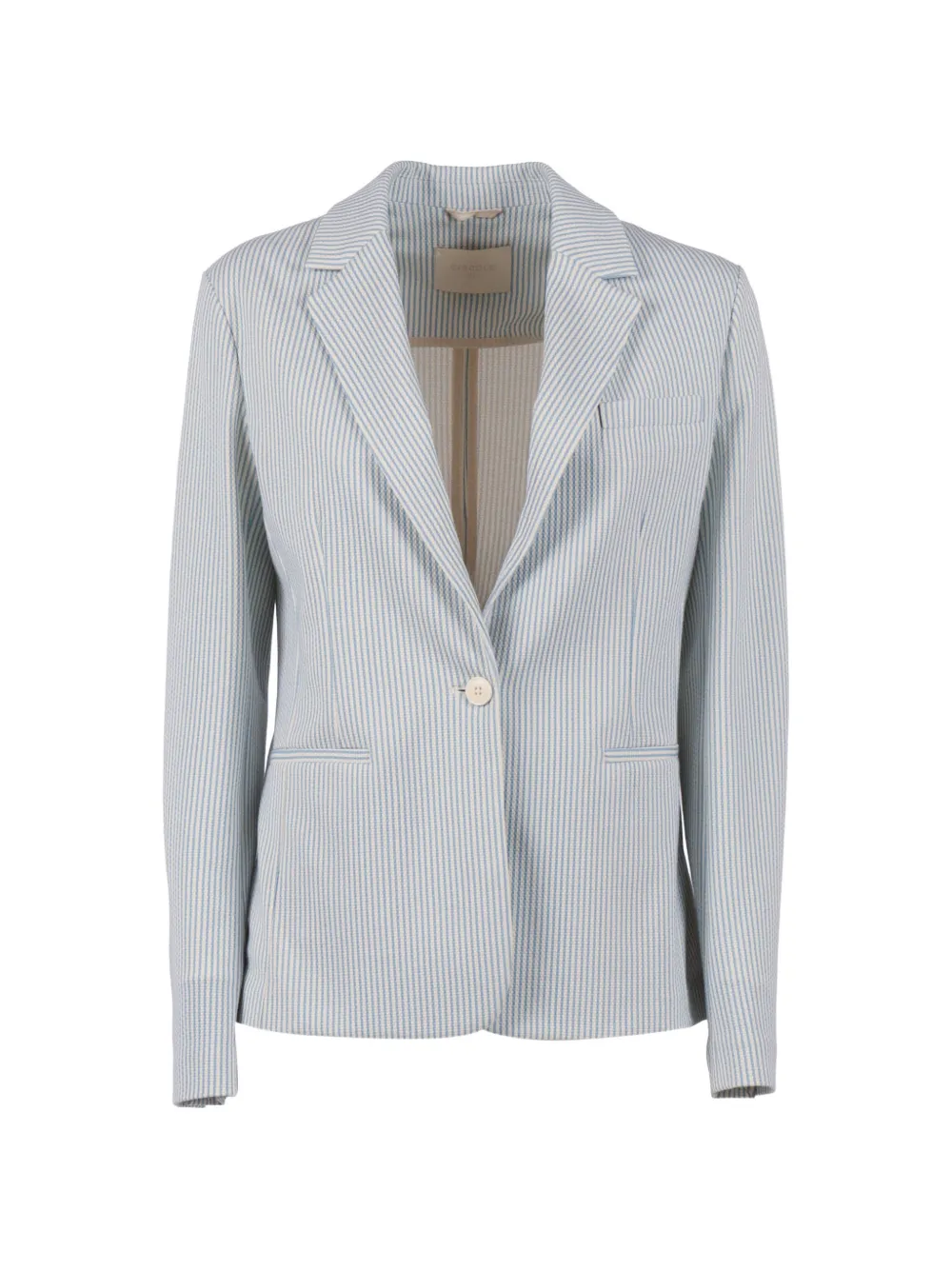 Circolo 1901 striped-pattern blazer - Blu