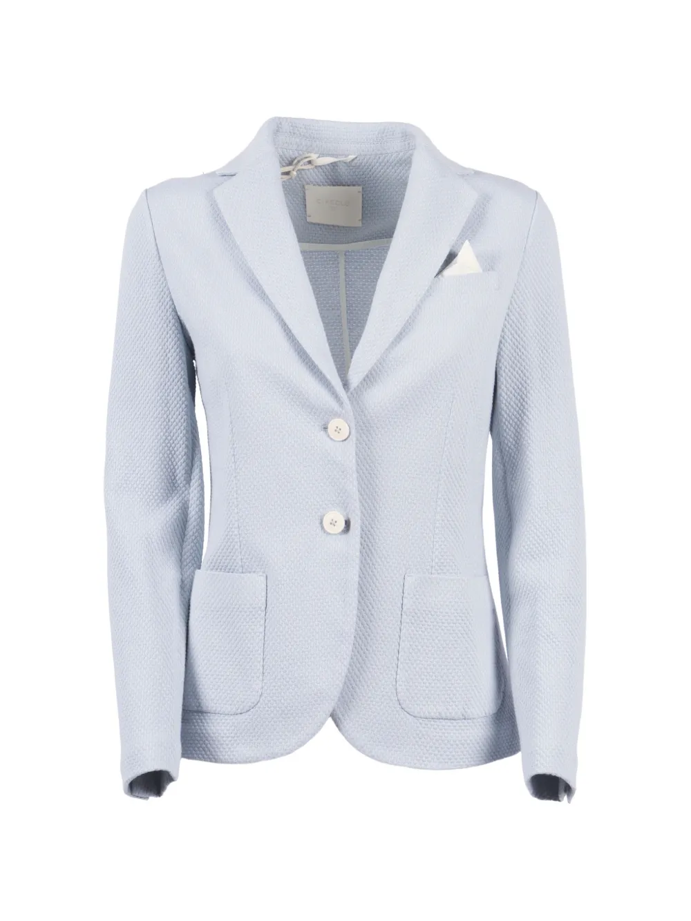 Circolo 1901 slim-fit honeycomb jacket - Blu