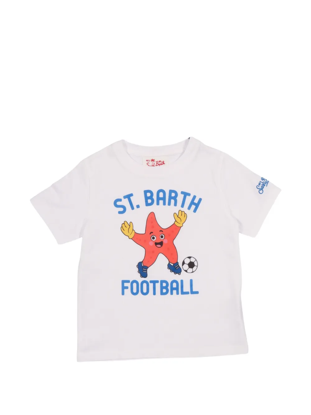 MC2 Saint Barth Kids Denver graphic-print T-shirt - Weiß