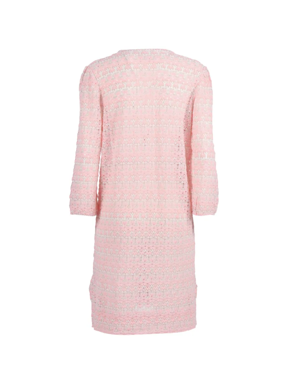 MC2 Saint Barth Kids Jurk met V-hals Roze